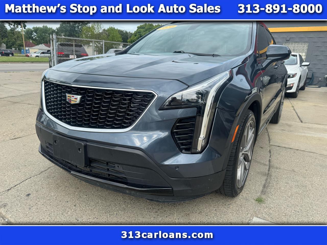 Gray 2019 Cadillac XT4 SUV / Crossover Front-Wheel Drive Automatic