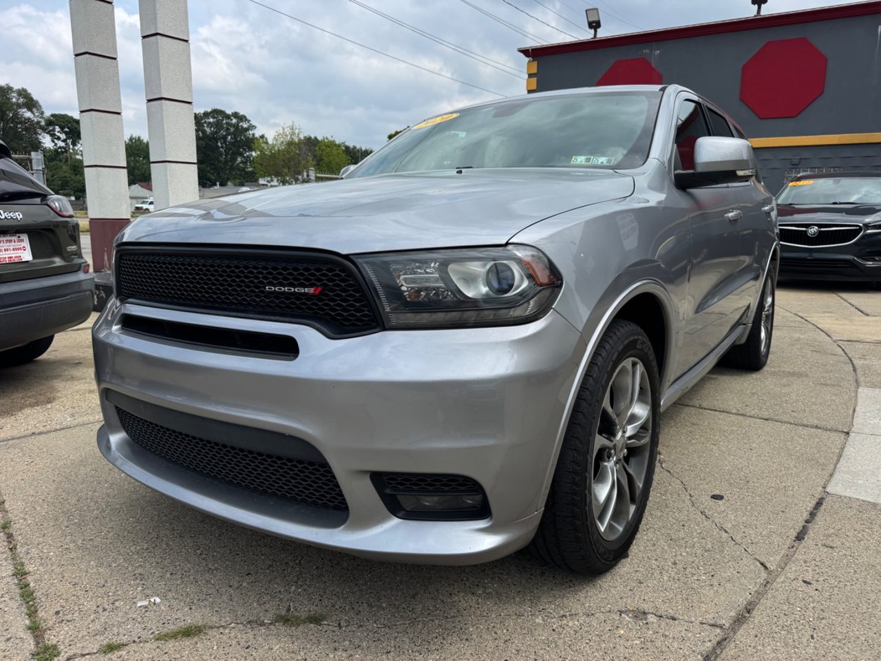 Silver 2020 Dodge Durango SUV / Crossover Rear-Wheel Drive Automatic